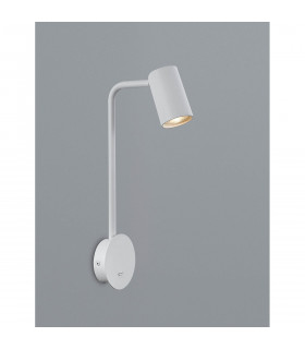 Sal Wall Lamp Switched 1 Light GU10 Sand White-2