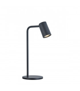 Sal Small Table Lamp With Inline Switch 1 Light GU10 Sand Black-1