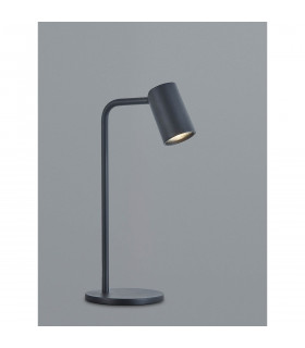 Sal Small Table Lamp With Inline Switch 1 Light GU10 Sand Black-2