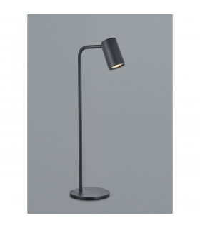 Sal Tall Table Lamp With Inline Switch 1 Light GU10 Sand Black-2
