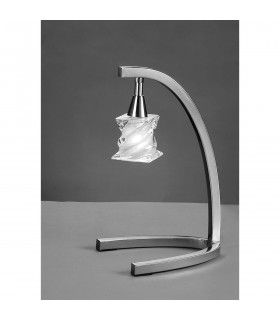 Salomon Table Lamp 1 Light G9 Satin Nickel-2