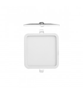 Saona 17.5cm Square Recessed Ultra Slim Downlight 18W LED 3000K 1590lm Matt White Driver Included 3yrs Warranty-1