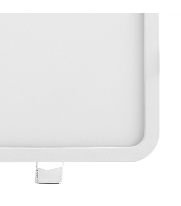 Saona 14.5cm Square Recessed Ultra Slim Downlight 12W LED 4000K 1080lm Matt White Driver Included 3yrs Warranty-9