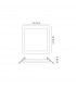 Saona 14.5cm Square Recessed Ultra Slim Downlight 12W LED 4000K 1080lm Matt White Driver Included 3yrs Warranty-11