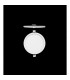 Saona 9cm Round LED Recessed Ultra Slim Downlight 6W 3000K 520lm Matt White/Frosted Acrylic Driver Included 3yrs Warranty-2