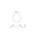 Saona 9cm Round LED Recessed Ultra Slim Downlight 6W 4000K 540lm Matt White/Frosted Acrylic Driver Included 3yrs Warranty-11