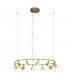 Shell 12 Light Pendant Round 50W LED 3000K 2650lm Gold 3yrs Warranty-1