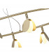Shell 12 Light Pendant Round 50W LED 3000K 2650lm Gold 3yrs Warranty-8