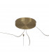 Shell 12+8+4 Light Pendant Round 120W LED 3000K 6360lm Gold 3yrs Warranty-3