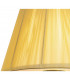 Siena Pendant Round 1 Light E27 Polished Brass With Amber Cream Shade And Clear Crystal-7
