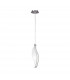 Sintesys Pendant E27 1 Light E27 Polished Chrome/White Acrylic CFL Lamps INCLUDED-1