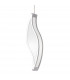 Sintesys Pendant E27 1 Light E27 Polished Chrome/White Acrylic CFL Lamps INCLUDED-7
