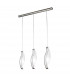 Sintesys Linear Pendant 3 Drop GU10 3 Light Bar Polished Chrome CFL Lamps INCLUDED-1