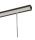 Sintesys Linear Pendant 3 Drop GU10 3 Light Bar Polished Chrome CFL Lamps INCLUDED-4