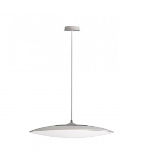 Slim LED Pendant 46cm Round 50W LED 3000K 4300lm White 3yrs Warranty-1