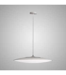 Slim LED Pendant 46cm Round 50W LED 4000K 4300lm White 3yrs Warranty-2