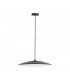 Slim LED Pendant 25cm Round 16W LED 4000K 1440lm Black 3yrs Warranty-1