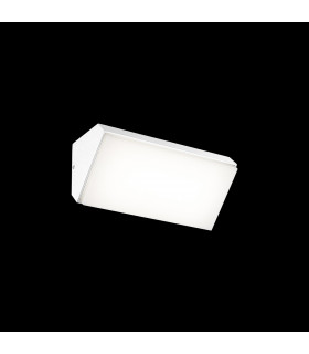 Solden Horizontal Wall Lamp 9W LED 3000K 773lm IP65 White 3yrs Warranty-2
