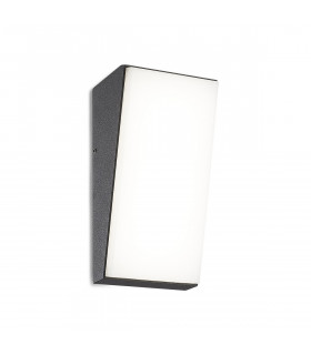 Solden Vertical Wall Lamp 9W LED 3000K 762lm IP65 Dark Grey 3yrs Warranty-1