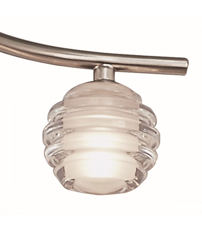 Sphere Semi Flush 3 Light G9 Satin Nickel-7