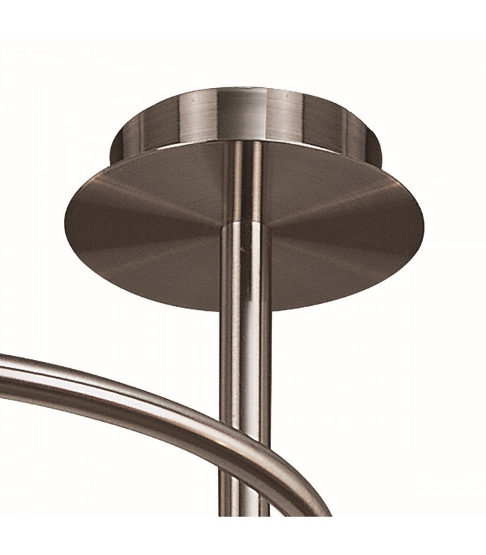 Sphere Semi Flush 4 Light G9 Satin Nickel-3