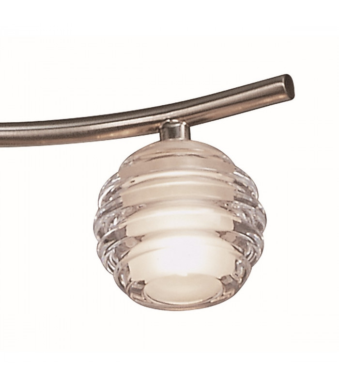Sphere Semi Flush 4 Light G9 Satin Nickel-7