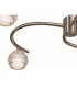Sphere Semi Flush 4 Light G9 Satin Nickel-8