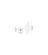 Take Blanco Wall Lamp 12W LED 3000K 540lm White 3yrs Warranty-5