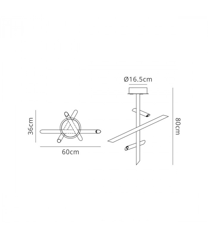 Take Bronze Ceiling 30W LED 3000K 2700lm Dimmable Bronze 3yrs Warranty-7