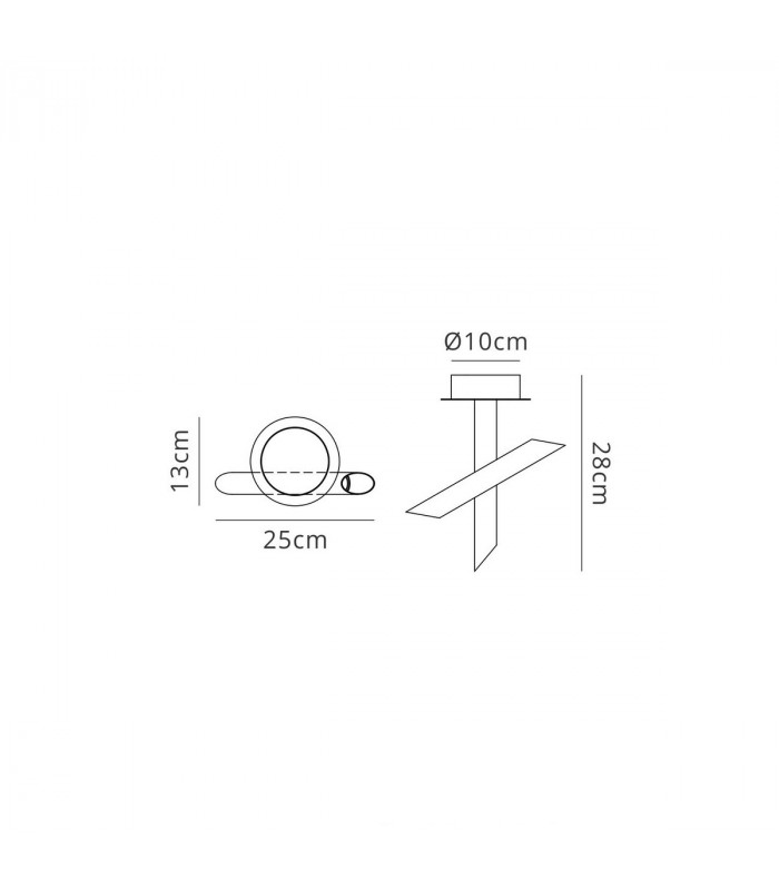 Take Bronze Ceiling 9W LED 3000K 800lm Bronze 3yrs Warranty-6
