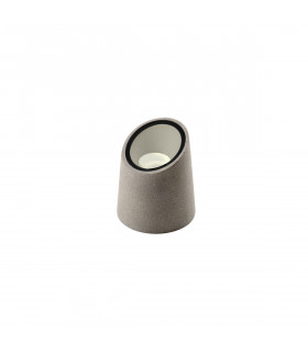 Taos Ground Light 1 x GU10 (Max 12W) IP65 Dark Grey Cement 3yrs Warranty-1