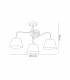 (0039 003) Tentacle Ceiling 3 Light E14 Rustic Gold-6