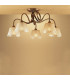 (0039 002) Tentacle Ceiling 5 Light E14 Rustic Gold-2