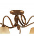 (0039 002) Tentacle Ceiling 5 Light E14 Rustic Gold-3