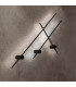 Tobago Wall Light 7W LED 3000K 590lm Black 3yrs Warranty-4