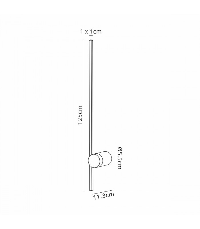 Tobago Wall Light 12W LED 3000K 1010lm White 3yrs Warranty-6