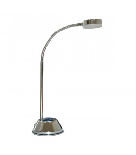Tobias Table Lamp 1 Light 3W LED 3000K 300lm Polished Chrome/Frosted Acrylic 3yrs Warranty-1