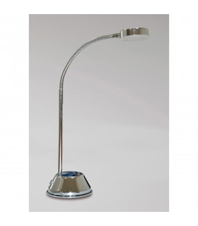 Tobias Table Lamp 1 Light 3W LED 3000K 300lm Polished Chrome/Frosted Acrylic 3yrs Warranty-2