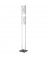 Tokio Floor Lamp 4 Light G9, Gloss White/Polished Chrome