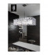 Tokio Floor Lamp 4 Light G9, Gloss White/Polished Chrome