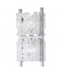 Tokio Floor Lamp 4 Light G9, Gloss White/Polished Chrome
