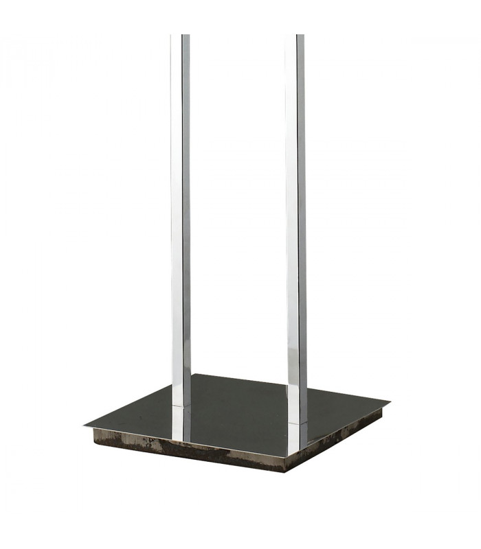 Tokio Floor Lamp 4 Light G9, Gloss Black/Polished Chrome