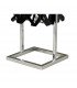 Tokio Table Lamp 1 Light G9, Gloss Black/Polished Chrome