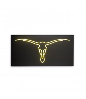 Trazos Bison Picture Wall Lamp 20W LED 4000K lm Matt Black 3yrs Warranty-1