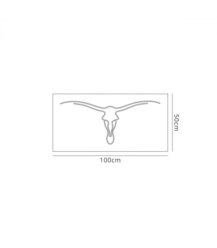 Trazos Bison Picture Wall Lamp 20W LED 4000K lm Matt Black 3yrs Warranty-5