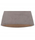 Triangle Pendant Small 1 Light E27, Cement/Polished Chrome