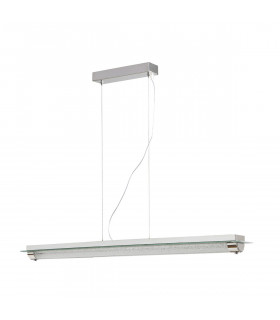 Tube Pendant 26W LED 4000K Polished Chrome/ Sand Diamond 2000lm 3yrs Warranty-1