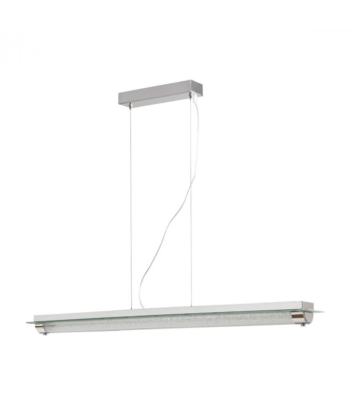 Tube Pendant 26W LED 4000K Polished Chrome/ Sand Diamond 2000lm 3yrs Warranty-1