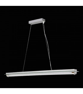 Tube Pendant 36W LED 4000K Polished Chrome/Mirror / Sand Diamond 2800lm 3yrs Warranty-2