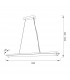 Tube Pendant 36W LED 4000K Polished Chrome/Mirror / Sand Diamond 2800lm 3yrs Warranty-3